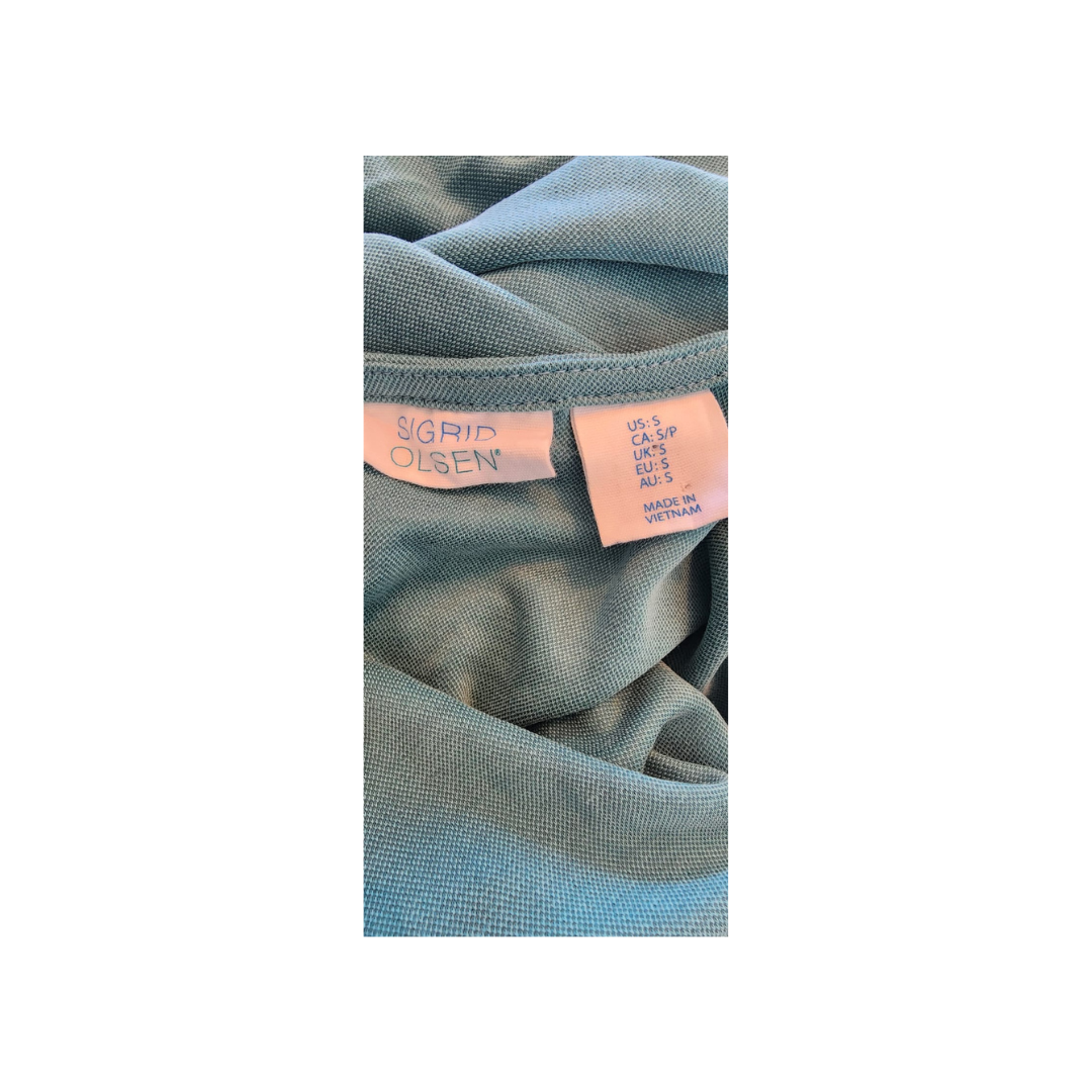 Mini vestido recto sin manga Size S