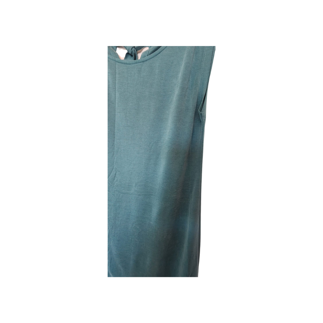 Mini vestido recto sin manga Size S