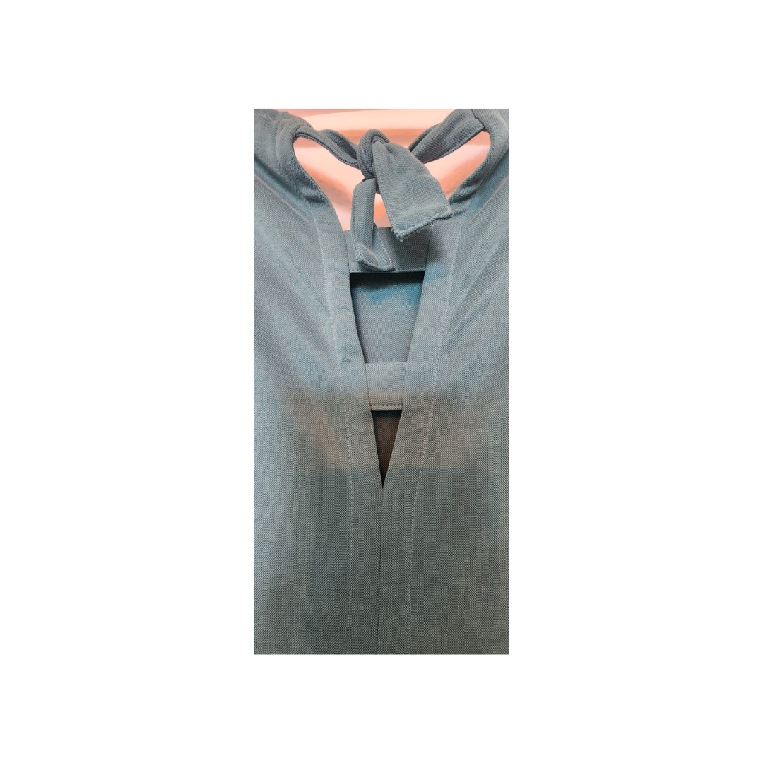 Mini vestido recto sin manga Size S