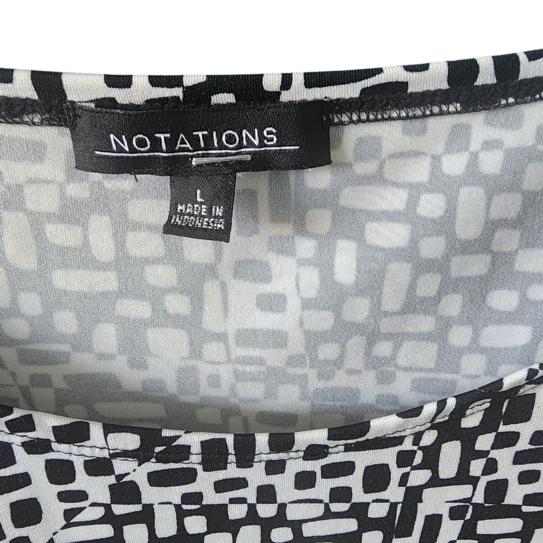 Notations Blouse Size L
