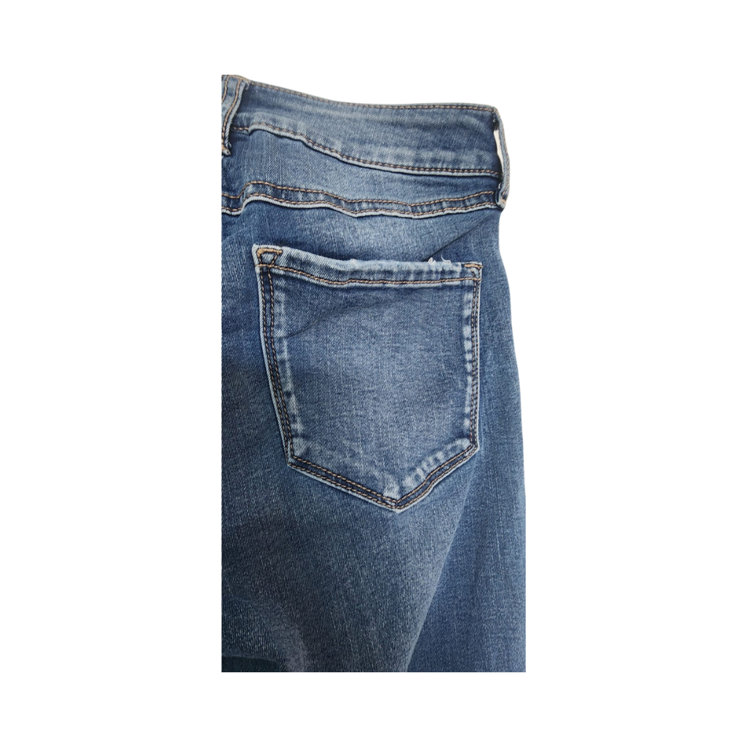 Dark Wash Skinny Mid  Rise Jeans Size 3/26