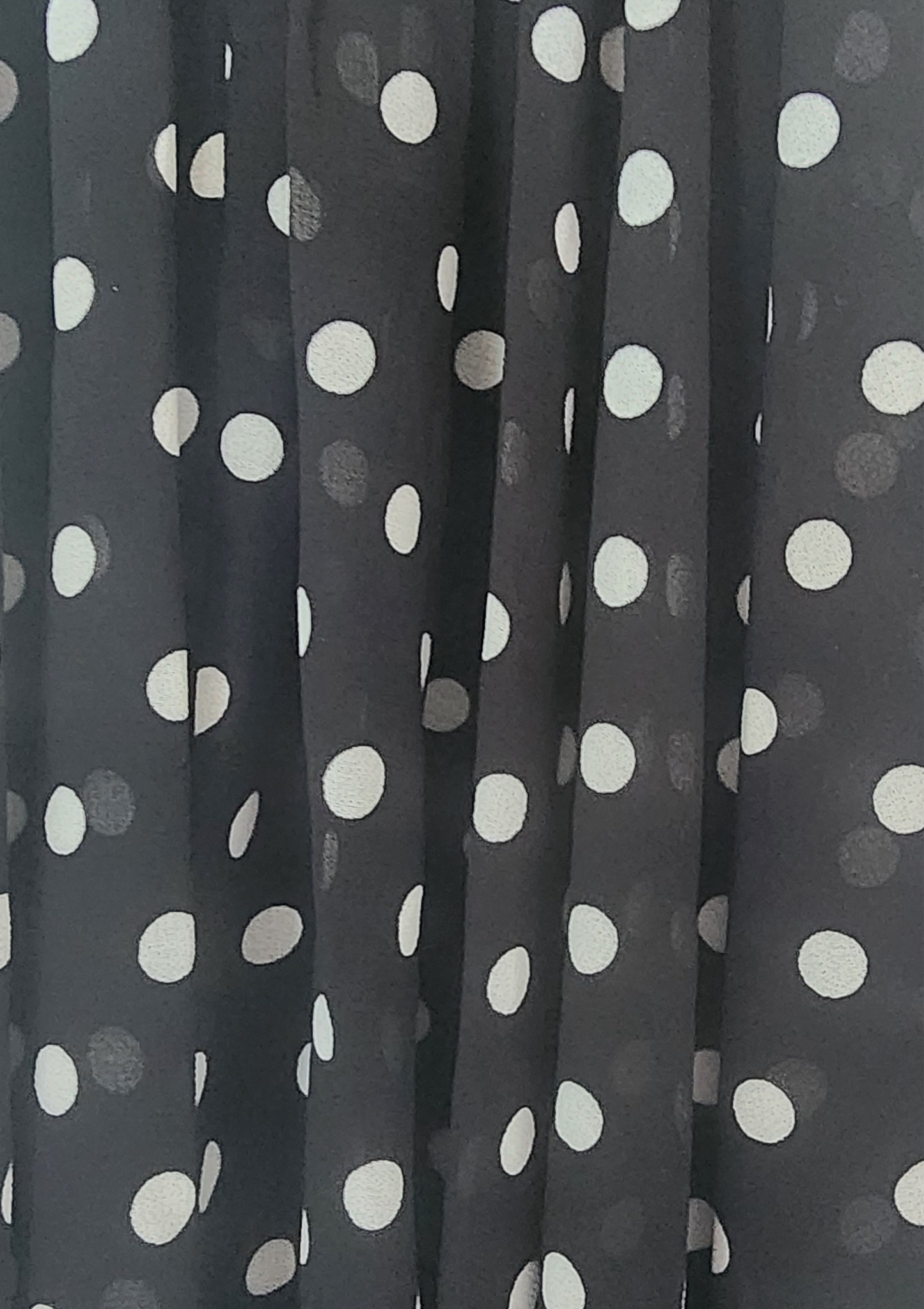Vestido Negro con puntos blancos Size 4