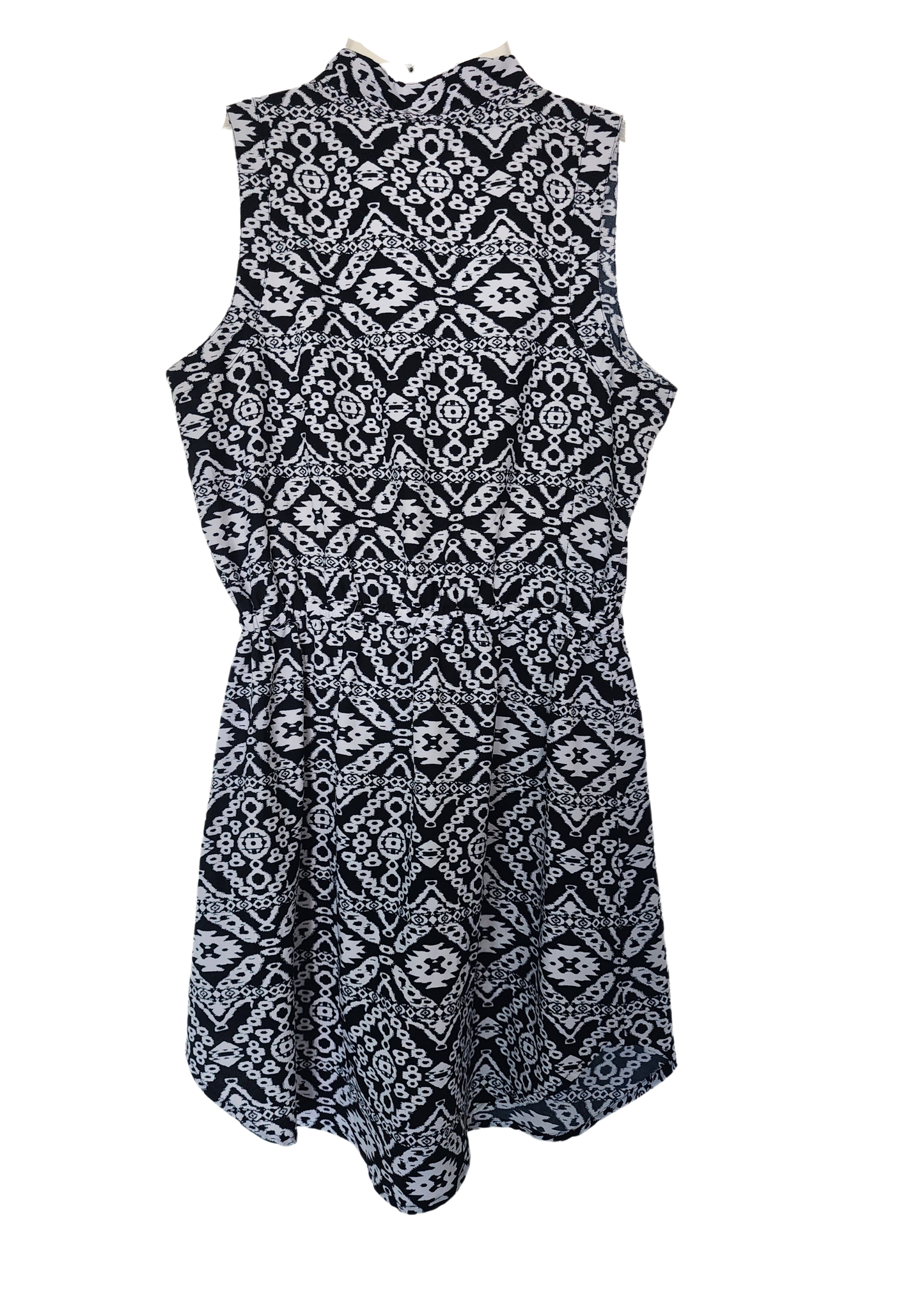 Vestido blanco y negro Size L