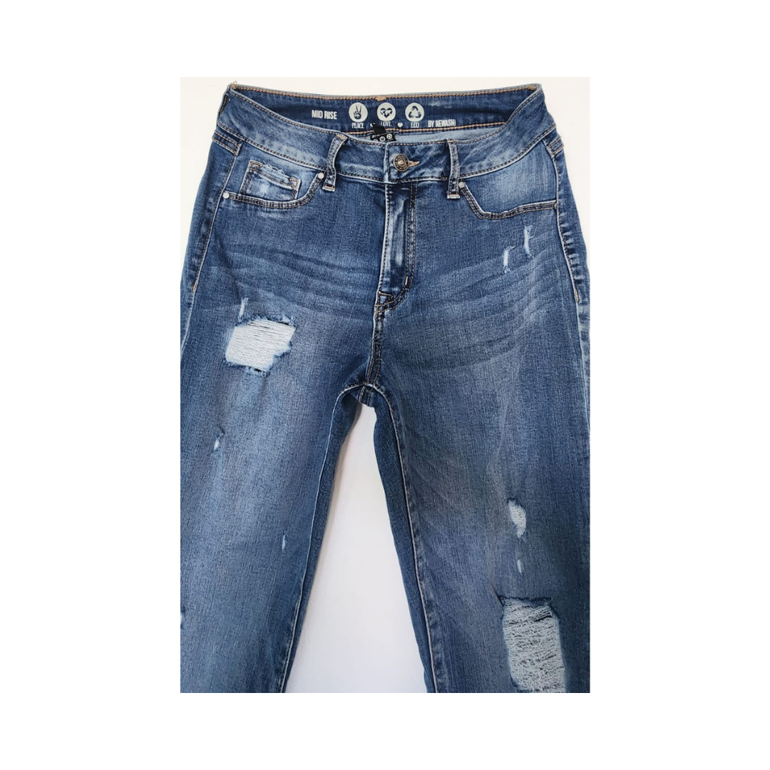 Dark Wash Skinny Mid  Rise Jeans Size 3/26