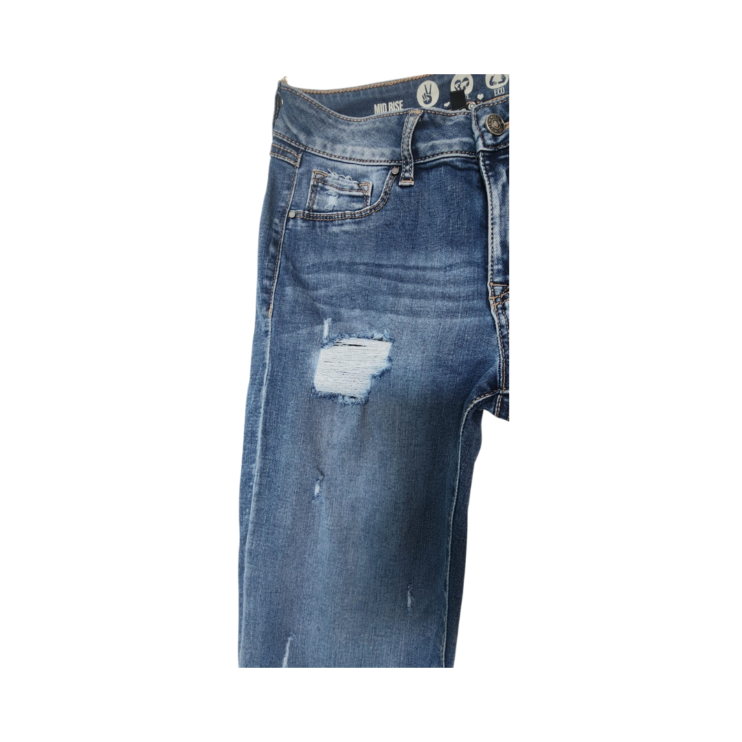 Dark Wash Skinny Mid  Rise Jeans Size 3/26