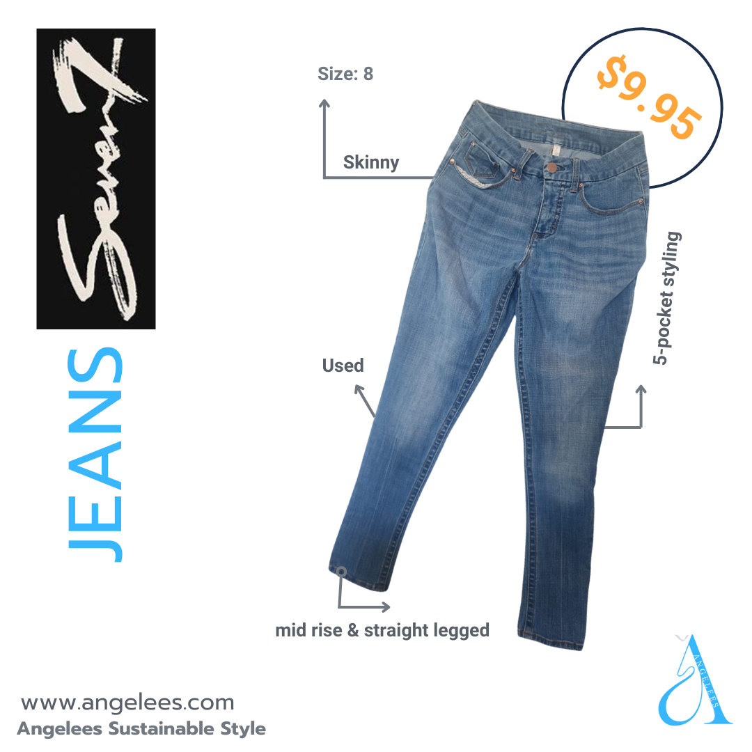 Light Wash Skinny Jeans Size 8