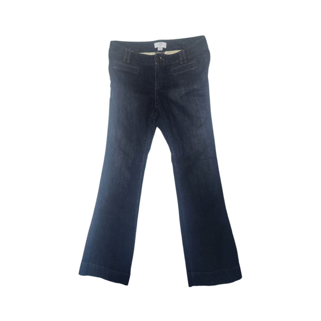 Dark Wash Bootcut Jeans Size 4P Ann Taylor Petite